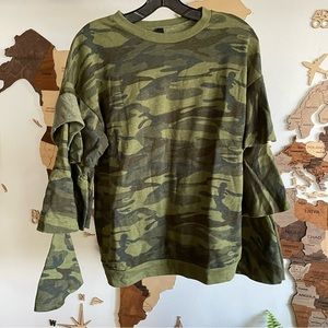 Akira Camo Sweater